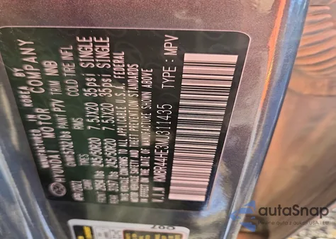 2021 Hyundai Palisade Sel z USA, uszkodzony, nr VIN KM8R44HE3MU311435